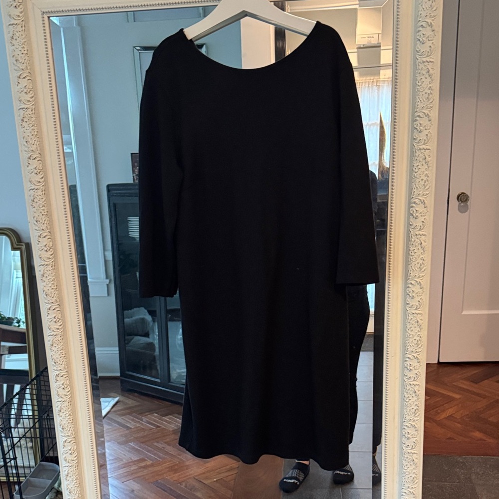 Asos Black a line Dress